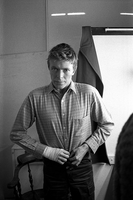 DAVID BOWIE - LODGER DRESSING ROOM 1979